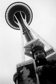 03-22-01-3
Jack Donovan of Marion and a seventh grader at Old Rochester Regional Junior High School poses in front of the famed Space Needle in downtown Seattle, Washington just days before a major earthquake rocked the city and trapped a class of visiting students atop the elevated structure. Good thing for Jack his vacation wasnt just a bit later! 3/22/01 edition
