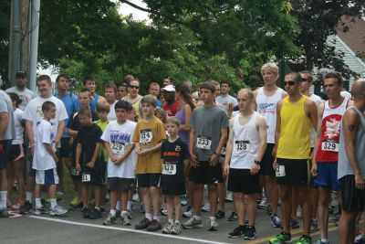Marion Village 5K
On Saturday, June 23, the Marion Recreation Department hosted the 16th Annual Marion Village 5K in balmy, overcast conditions. The runners lined up to begin the race which started at 9:00 am.  Photo by Katy Fitzpatrick.
