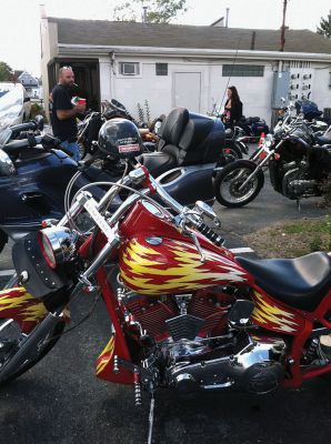 Brad’s Run
Motorcycle enthusiasts and friends of the late Brad Barrows from far and wide gathered on Saturday for the Brad’s Run fundraiser, celebrating the life of the Mattapoisett bar owner and supporting local sports programs, schools, and more. Photos by Marilou Newell. 
