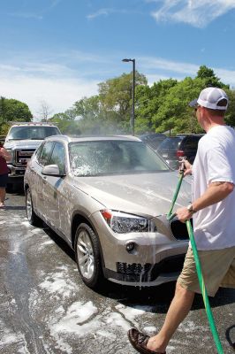 Sippican School Car Wash
The Sippican School Class of 2016 held its first fundraiser, a car wash, on Saturday, June 13, at the Sippican School bus loop. Money raised will go towards sixth grade activities the next school year. Photos by Colin Veitch
