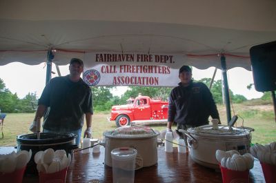 Mattapoisett Firefighters Association Chowder Cook-Off
The 4th Annual Mattapoisett Firefighters Association Chowder Cook-Off was on Sunday, September 23, at the Mattapoisett Knights of Columbus. Area businesses and the municipal departments from various towns competed for first place and the accompanying bragging rights of having the best chowder around. Photos by Felix Perez
