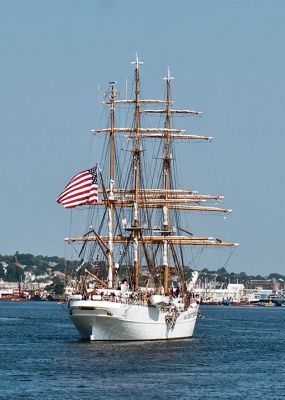 USCGC Eagle
Arthur Damaskos shared these great photos of the USCGC Eagle coming into New Bedford Harbor on August 10.
