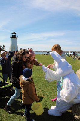 Mattapoisett Lions Club Easter Egg Hunt
Saturday’s Mattapoisett Lions Club Easter Egg Hunt drew a large gathering of families to Ned’s Point on Saturday morning, and some very happy children met the Easter Bunny. Photos by Mick Colageo - April 13, 2023 edition
