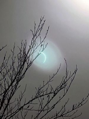 Eclipse
Jane Hathaway captured this photo of Monday’s solar eclipse in Mattapoisett.
