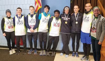 G.R.I.T. 
Members of the ORRHS running group G.R.I.T. participated in the annual Frosty Run last weekend at Old Colony in Rochester.
