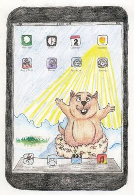 2013 Groundhog Cover Contest Entry
2013 Groundhog Cover Contest Entry by Hannah Smith
