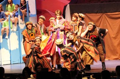 Joseph and the Amazing Technicolor Dreamcoat
This weekend was the time for the ORR Drama Club to shine on the big stage! At least one show even sold out during the weekend performances of “Joseph and the Amazing Technicolor Dreamcoat.” Photo courtesy Erin Bednarczyk
