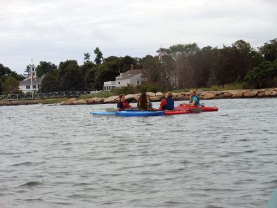 Coastal Explorations II 
The Marion Natural History Museum’s Coastal Explorations II science program enjoyed a day kayaking in Sippican Harbor.

