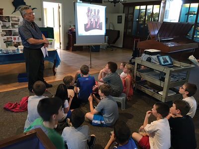 Marion Natural History Museum
The Marion Natural History Museum wishes to thank Jim and Madeleine Porter of "Natures Worms" for Wednesday's wonderful program. The students had a chance to build a worm box and learn about earthworms and red wigglers. 
