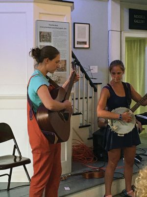 Open Mic
A large crowd enjoyed another evening of open mic performances on July 23 at the Mattapoisett Museum. Photo by Marilou Newell

