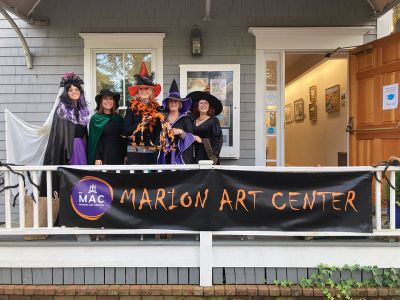 Marion Halloween Parade
The witches at the Marion Art Center participated in Sunday's Marion Halloween Parade, hosting a photo session, crafts, a drawing, and by handing out candy. Photo by Shawn Sweet
