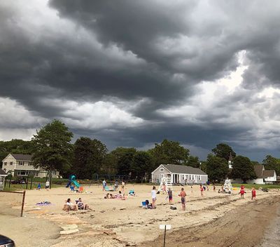 Mattapoisett Town Beach
The Town Beach received a call from Mother Nature on Saturday afternoon. Photo by Helene Rose
