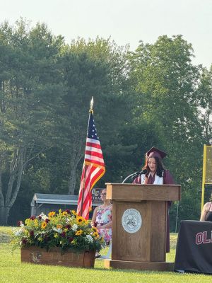 Old Colony Class of 2025
The Old Colony Regional Professional Technical School held their graduation for the Class of 2025 on Thursday, June 5. Families and friends brought their own chairs as they sat at the school’s football field. The scoreboard read “2025” as students, now graduates, accepted their diplomas and began the next chapters of their lives. Photos by Sam Bishop
