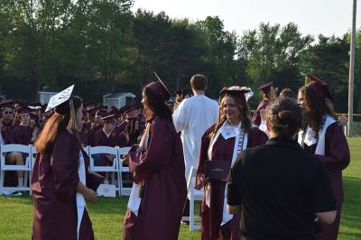 Old Colony Class of 2025
The Old Colony Regional Professional Technical School held their graduation for the Class of 2025 on Thursday, June 5. Families and friends brought their own chairs as they sat at the school’s football field. The scoreboard read “2025” as students, now graduates, accepted their diplomas and began the next chapters of their lives. Photos by Sam Bishop
