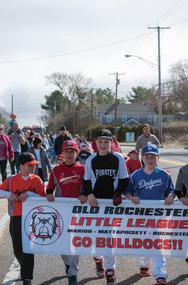 Old Rochester Little League
Saturday, May 2 was Opening Day for the Old Rochester Little League. The parade took the young athletes from the Knights of Columbus over to Haley Field in Mattapoisett, where Opening Day ceremonies commenced. Photos by Felix Perez
