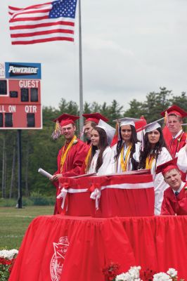 ORR Class of 2015
Old Rochester Regional High School graduated its Class of 2015 on Saturday, June 6 beneath a sunny sky and before hundreds of cheering parents, family members, and classmates. Photos  by Colin Veitch
