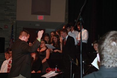 ORRHS Holiday Concert
ORRHS Holiday concert featured a smooth blend of instrumental and choral selections, from jazz to traditional pieces conducted by Michael Barnacle.
