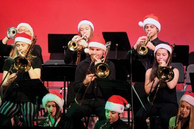 ORRHS Annual Holiday Concert
ORRHS held its Annual Holiday Concert on December 12, with the ORR Concert Band, Jazz Band, Jazz Combo, Chorus, and A Cappella musicians treating a near-capacity auditorium audience to an inspiring evening of live holiday music. Photos by E. O. Bednarczyk
