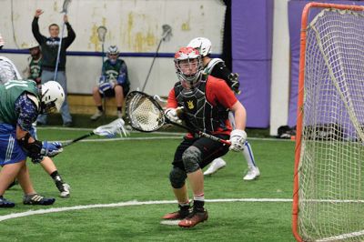 Crossroads Boys’ Lacrosse League
In the Crossroads Boys’ Lacrosse League, ORR beat Fairhaven 22-3 on Sunday, February 1 at the Jungleplex in Plymouth. There is a game every Sunday for the next six weeks, as the athletes keep in shape for the spring season. Photos by Colin Veitch
