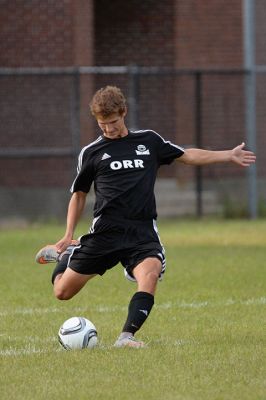 ORR Boys’ Varsity Soccer
The Old Rochester Regional High School Boys’ Varsity Soccer Team couldn’t be beat (but couldn’t quite win, either) on Monday, September 14, against Fairhaven at Hastings Middle School. The teams tied at 0-0. Photos by Colin Veitch
