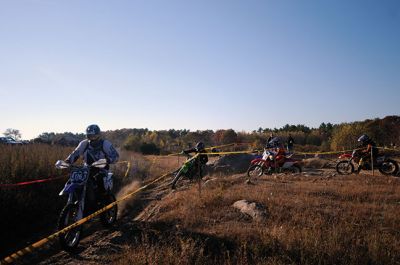 Pilgrim Sands Trail Riders
Dozens of skilled dirt bikers converged on the Pilgrim Sands Trail Riders’ race in Mattapoisett on Sunday morning. The course covered both grass track and woods. Photos by Felix Perez.
