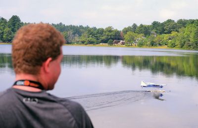 The Buzz Above Rochester 
Remote control airplane enthusiasts lined the shores of Mary’s Pond for the annual John Nicolaci Memorial Float Fly. Photos by Jonathan Comey
