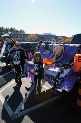 Halloween Party
Rochester Memorial School held its Halloween Party in the parking lot on a gorgeous Saturday morning, as families decorated their cars and wore themed costumes. Photos by Mick Colageo
