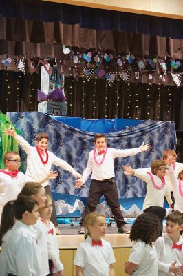 Disney: The Movies, The Music.
The fourth-grade students at Rochester Memorial School brought the magic of Disney to the stage on Wednesday, January 24 for the school’s presentation of “Disney: The Movies, The Music.” Photos by Colin Veitch
