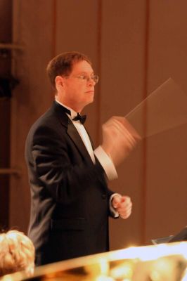 Tri-County Symphonic
Musical Director Phillip Sanborn and the Tri-County Symphonic Band performed a selection of dance related pieces during their Shall We Dance? concert performed at the Fireman Center on the campus of Tabor Academy on Sunday afternoon, March 22.  (Photo by Robert Chiarito)
