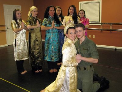 Miss Saigon
ORR Graduate Jillian Zucco (front, left) rehearses for Miss Saigon - which Marquee Theatre Productions will present at Bristol Community College in Fall River on February 9, 10, 11 at 7:00 pm and February 12 at 2:00 pm. Tickets are $18 for Adults and $15 for Seniors and Students. To purchase tickets, call 508-678-7031.
