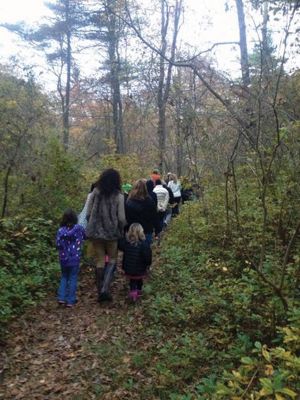 Hairy Scary Halloween Stroll
The inaugural Hairy Scary Halloween Stroll, presented by the Sippican Lands Trust, drew a big crowd of thrill-seekers over the weekend at Peirson Woods. Toby Dills served as guest storyteller. Photos courtesy Yelena Sheynin
