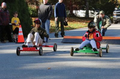 Soapbox Derby
November 2 was the day of Marion Cub Scout Pack 32’s Annual Soapbox Derby, only this time the pack was joined by Mattapoisett and Rochester Cub Scouts and members of the Saint Gabriel’s Church youth group. Photos by Sandra Frechette
