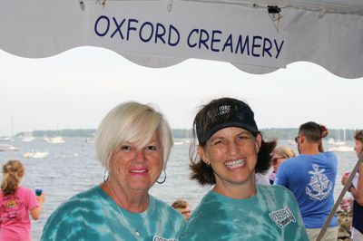 Local Flavor 
Tuesday evening was the Mattapoisett Women’s Club sponsored Taste of the Town, an annual event when local food purveyors fill the tent at Shipyard Park with the flavors and aromas of Mattapoisett’s lively restaurant scene. Photos by Jean Perry
