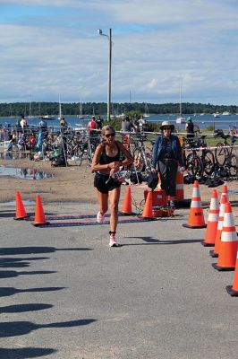 Mattapoisett Lions Club’s annual Sprint Triathlon 
Multiple generations greeted a pleasant Sunday morning and competed in the Mattapoisett Lions Club’s annual Sprint Triathlon that began at the Town Beach and ended nearby on Water Street. Photos by Mick Colageo
