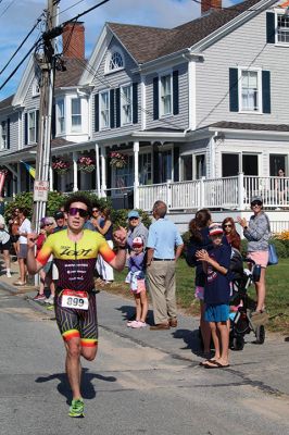 Mattapoisett Lions Club’s annual Sprint Triathlon 
Multiple generations greeted a pleasant Sunday morning and competed in the Mattapoisett Lions Club’s annual Sprint Triathlon that began at the Town Beach and ended nearby on Water Street. Photos by Mick Colageo
