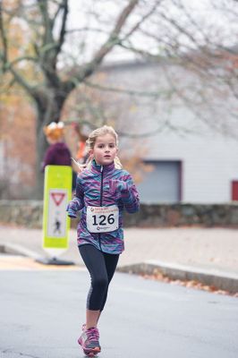 5th Annual 5K Turkey Trot
There were 31 registered runners for this year’s 5th Annual 5K Turkey Trot for Marion Recreation on Sunday, November 22. The course takes runners from Tabor Academy down Front Street through the village and back again to Tabor. Adam Sylvia of Rochester took first place for men, and Julie Craig of Mattapoisett took first place for women. Photos by Colin Veitch
