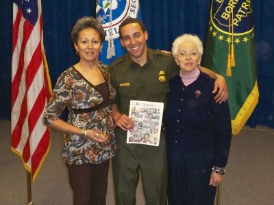 Federal Graduate
Blanche Perry, of Mattapoisett, recently attended her grandson Spencer's graduation from the Federal Law Enforcement Training Center in New Mexico. (April 16, 2009 edition)
