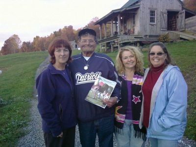 New York
In October George Randall traveled to up-state New York to visit his grandson at college. He also visited with former Mattapoisett resident Diane Wilbur-Menard at her beautiful home in Richmondville.  Also pictured are Cheryl Randall-Mach and Marcia Randall-Thorne.

