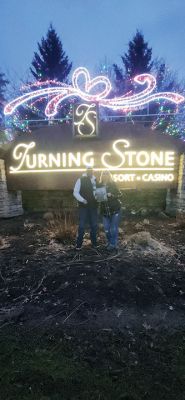 Turning Stone
Richard and Judy Gomes recently visited Turning Stone resort and casino in Verona, New York upstate.
