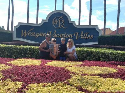 Kissimmee FL
Rich & Judy Gomes with grandchildren Chad & Willow @ Westgate Vacation Villas Kissimmee FL
