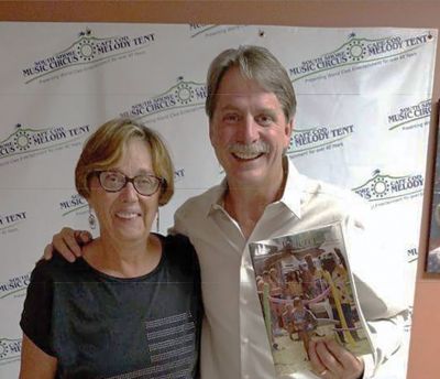 Cape Cod Melody Tent
Stephanie Mitchell met Jeff Foxworthy at his show at the Cape Cod Melody Tent.
