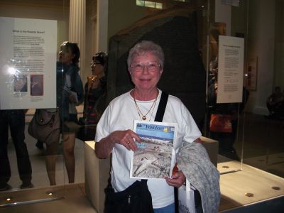 Rosetta Stone
Mattapoisett resident Lee Yeaton poses with The Wanderer at the Rosetta Stone during an August 2011 trip to the British Museum. Photo by former Marion resident and Ms. Yeaton’s daughter, Kim Wheeler.
