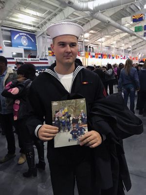 Great Lakes
Sam Hill of Mattapoisett shown here on graduation day from Naval Bootcamp in Great Lakes, Illinois on November 25. Sam is a 2012 ORR graduate.
