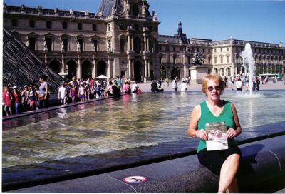 The Louvre
Gloria Vincent at The Louvre in Paris. She was traveling with the Second Half Lifelong Learning Institute in June 2014.
