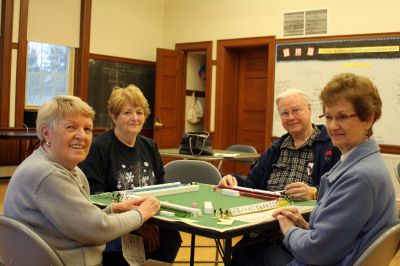 Mah-Jongg Wednesdays
The game of Mah-Jongg is played every Wednesday at 1:30 pm at the Mattapoisett Council on Aging’s Social and Wellness Center in Center School on Barstow Street. Photo by Joan Hartnett-Barry
