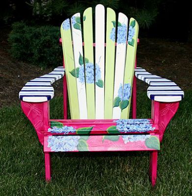 Adirondack Art
One of 17 hand-painted Adirondack chairs included in a Silent Auction fundraiser for the Sippican Womans Club. The chairs and bidding sheets are now on display through August 4 at Spirits, the Marion Historical Society, Hiller Fuels, China Trader Antiques, Eastern Bank, Sippican Cafe, The Bookstall, Coldwell Banker, Uncle Jons Coffee, the Sippican Lands Trust, West Marine, Edens Landscapes, The Elizabeth Taber Library, Marion Sports Shop, Converse Realty, Kinlin Grover and the Sippican Tennis Club.
