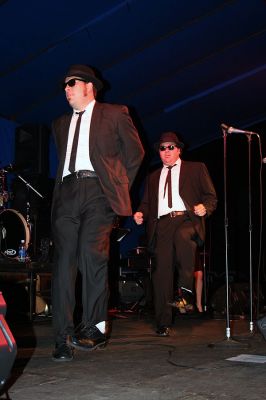Blues on the Beach
The Alabama Blues Brothers performed a benefit concert for the Marion Police Brotherhood at Silvershell Beach in Marion on Friday night, July 13. (Photo by Robert Chiarito).
