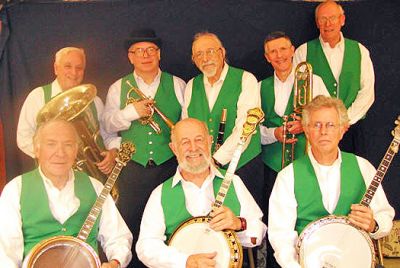 Dixie Diehards
The Dixie Diehards are coming back to the Marion Art Center on Saturday, April 26 for one performance at 7:30 pm. The group is made up of men who are traditional jazz and Dixieland music enthusiasts. Bill Kiesewetter of Marion plays keyboard with the group. Tickets for the event are $8 for Marion Art Center members and $10 general admission and reservations can be made by calling 508-748-1266. (Photo courtesy of Wendy Bidstrup).
