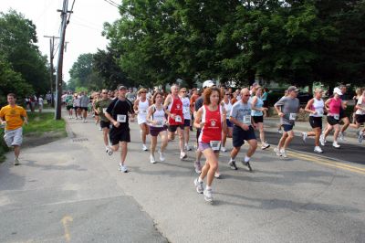 Marion 5K
More than 300 runners came out for the Twelfth Annual Marion Village 5K Road Race on Saturday morning, June 28 race. (Photo by Robert Chiarito).

