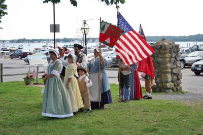 Heritage Days 2008
Opening ceremonies for the first annual Heritage Days weekend celebration in Mattapoisett. (Photo by Robert Chiarito).
